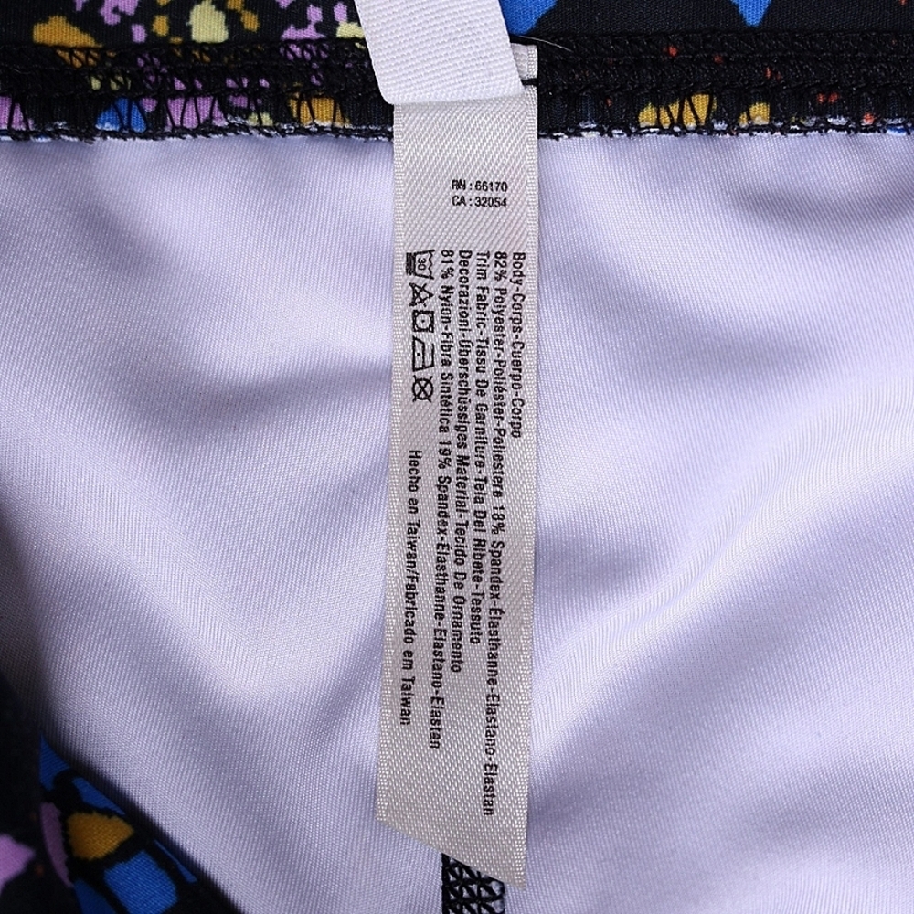 FREE PEOPLE MOVEMENT Liza Illusion Quick Dry High Rise Work out Leggings, Medium - Picture 9 of 9